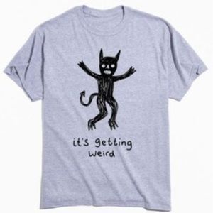 Urban Outfitters Body Ruiner it’s getting weird tee